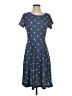 Unbranded Polka Dots Blue Casual Dress Size S (estimated) - photo 1