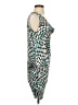 Casting Graphic Teal Cocktail Dress Size Med (2 or M) - photo 4