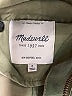 Madewell 100% Cotton Green Jacket Size S - photo 6