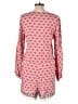 Chelsea & Violet 100% Rayon Hearts Red Romper Size L - photo 2