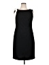 SLNY Solid Black Cocktail Dress Size 16 - photo 1