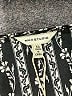 Max Studio 100% Polyester Print Silver 3/4 Sleeve Blouse Size XS - photo 6