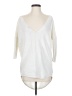 Express 100% Cotton White Pullover Sweater Size S - photo 1