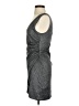 Max + Ash 100% Polyester Metallic Gray Cocktail Dress Size S - photo 5