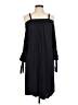 Three Dots Solid Black Casual Dress Size M - photo 1