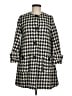 Agnes B. Houndstooth Ivory Coat Size EU (FR) 38 / US 6 - photo 1