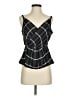 CAbi 100% Polyester Black Sleeveless Blouse Size 2 - photo 1