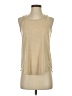 Unbranded Tan Sleeveless T-Shirt Size S - photo 1