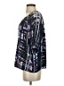 Eight Sixty Blue Short Sleeve Blouse Size S - photo 5