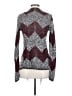 Vanity 100% Acrylic Burgundy Cardigan Size S - photo 2