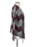 Vanity 100% Acrylic Burgundy Cardigan Size S - photo 4