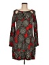 Aryeh Print Red Casual Dress Size M - photo 1