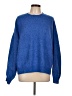 Unbranded 100% Polyester Solid Blue Pullover Sweater Size L - photo 1