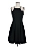 Miami Solid Black Cocktail Dress Size M - photo 1
