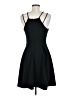 Miami Solid Black Cocktail Dress Size M - photo 2