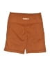 Aurola Solid Brown Orange Athletic Shorts Size S (estimated) - photo 2