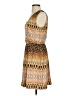 Luxology Print Brown Casual Dress Size S - photo 5