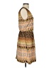 Luxology Print Brown Casual Dress Size S - photo 4