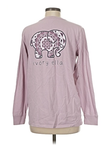 Ivory Ella Long Sleeve T-Shirt (view 2)