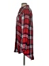 Coupé Collection 100% Rayon Plaid Red Long Sleeve Blouse Size S - photo 5