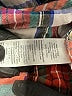 J.Crew Plaid Red 3/4 Sleeve Blouse Size XXS - photo 8