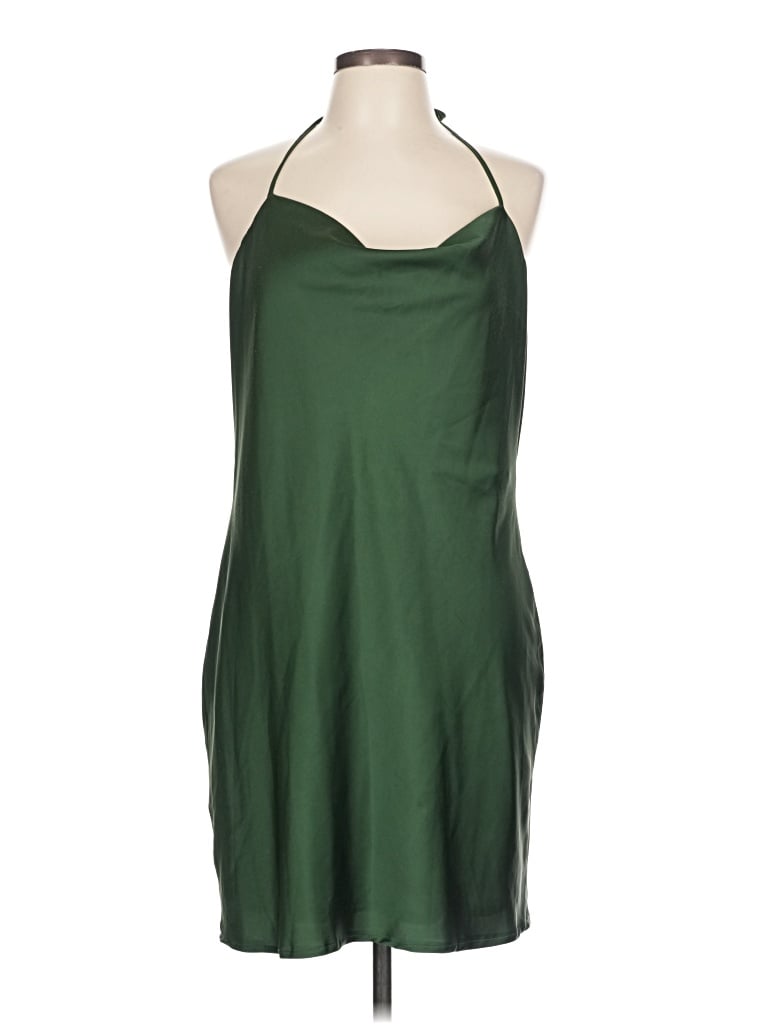 Pre-owned Polly Cocktail Dress In Green