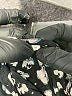 Alchemy Black 3/4 Sleeve Blouse Size M - photo 8