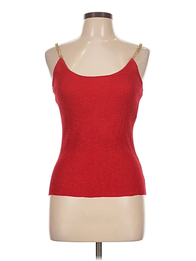 No Boundaries Sweater Vest In Red