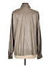 Gantos Metallic Gray Long Sleeve Button-Down Shirt Size L - photo 2