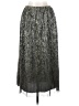 Halston Heritage Metallic Silver Formal Skirt Size XS - photo 1