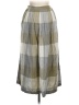 Esprit Checkered-gingham Gray Casual Skirt Size 7 - photo 2