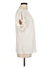 Ann Taylor Ivory Short Sleeve Blouse Size M - photo 4