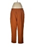 On 34th Solid Orange Casual Pants Size L - photo 1