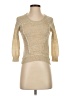 Candie's 100% Polyester Metallic Gold Pullover Sweater Size XS - photo 1