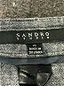 Sandro Chevron-herringbone Gray Blue Casual Skirt Size 16 - photo 4