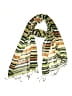 Unbranded 100% Viscose Green Orange Scarf One size - photo 1