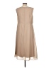 Maya Brooke 100% Polyester Solid Tan Casual Dress Size 12 - photo 2