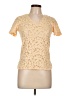 Maje Yellow Short Sleeve Top Size Lg (3) - photo 1