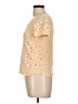 Maje Yellow Short Sleeve Top Size Lg (3) - photo 5