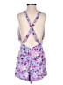 Millau 100% Rayon Floral Purple Romper Size XS - photo 2