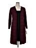 Studio One Print Burgundy Casual Dress Size XL - photo 1