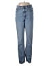 Madewell Hearts Blue Jeans Size 28 Waist Tall - photo 1