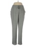 Jennifer Lopez 100% Polyester Houndstooth Gray Casual Pants Size L - photo 1