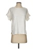 Max Studio Ivory Short Sleeve Top Size S - photo 1