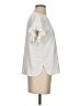 Max Studio Ivory Short Sleeve Top Size S - photo 4