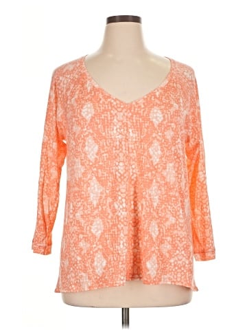 CALVIN KLEIN JEANS 3/4 Sleeve Blouse (view 1)