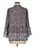 Fever 100% Polyester Paisley Teal 3/4 Sleeve Blouse Size M - photo 2