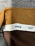 MNG Solid Brown Casual Skirt Size S - photo 4