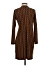 MICHAEL Michael Kors Print Brown Cocktail Dress Size S - photo 2