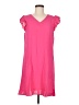 Unbranded 100% Polyester Solid Pink Casual Dress Size M - photo 1